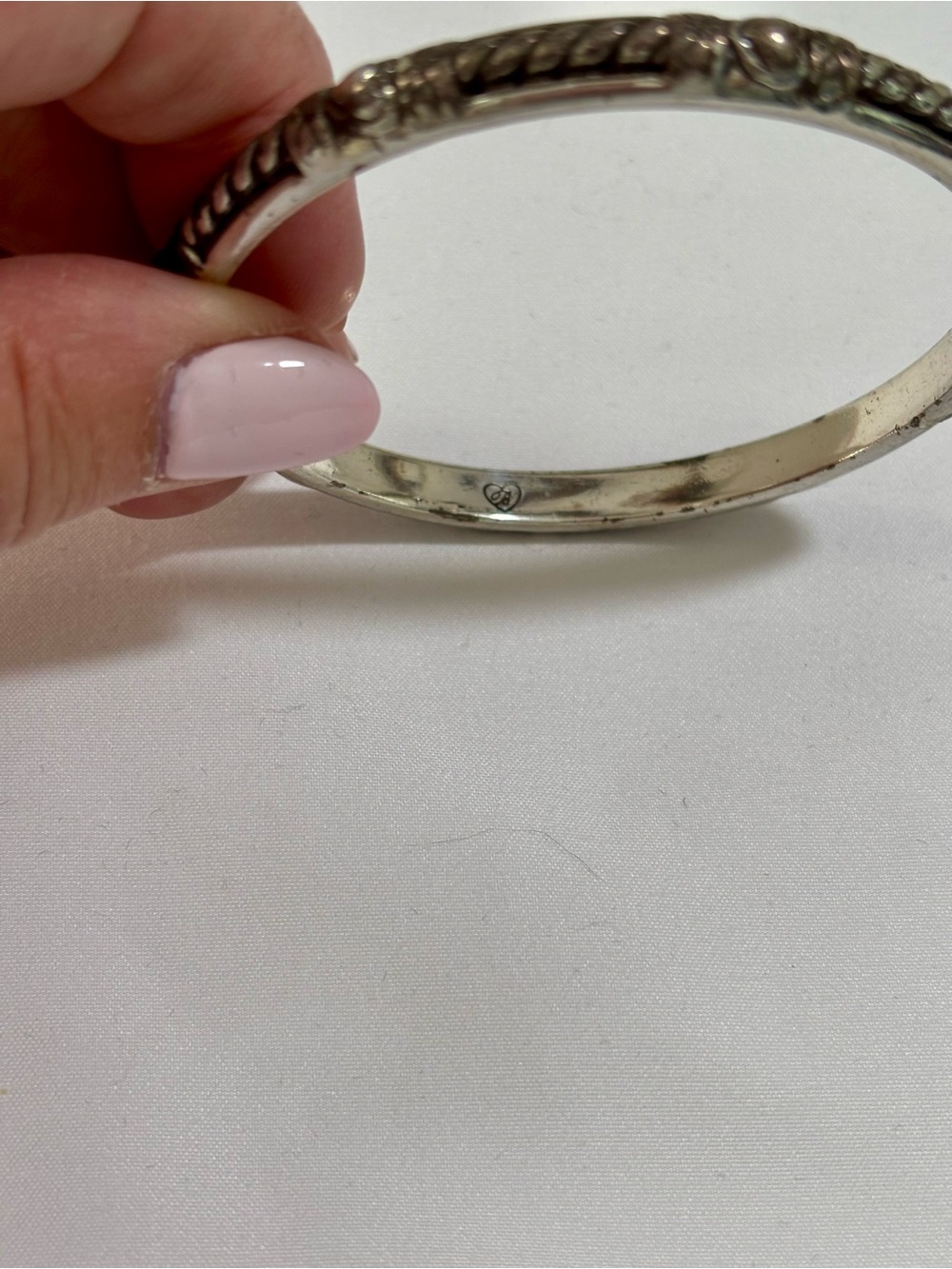 Vintage Brighton Bangle Silver Plated - Picture 3 of 6